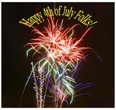Happy 4th of July - Copyright MacNeil Lyons Images