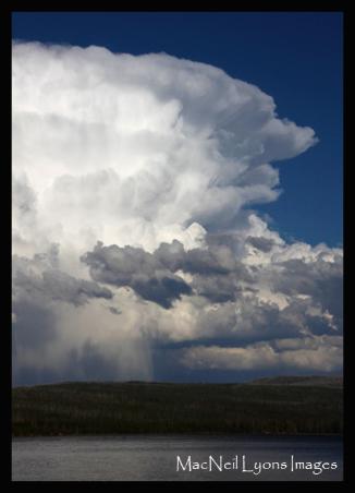 Heart Lake Storm Clouds - Copyright MacNeil Lyons Images